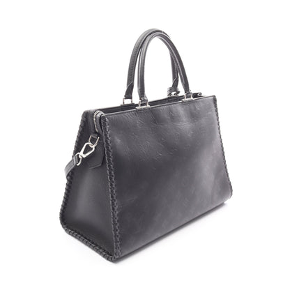 ヴェリー ジップ ノワール ハンドバッグ トートバッグ レザー ブラック 2WAY ルイヴィトン バッグ LOUIS VUITTON