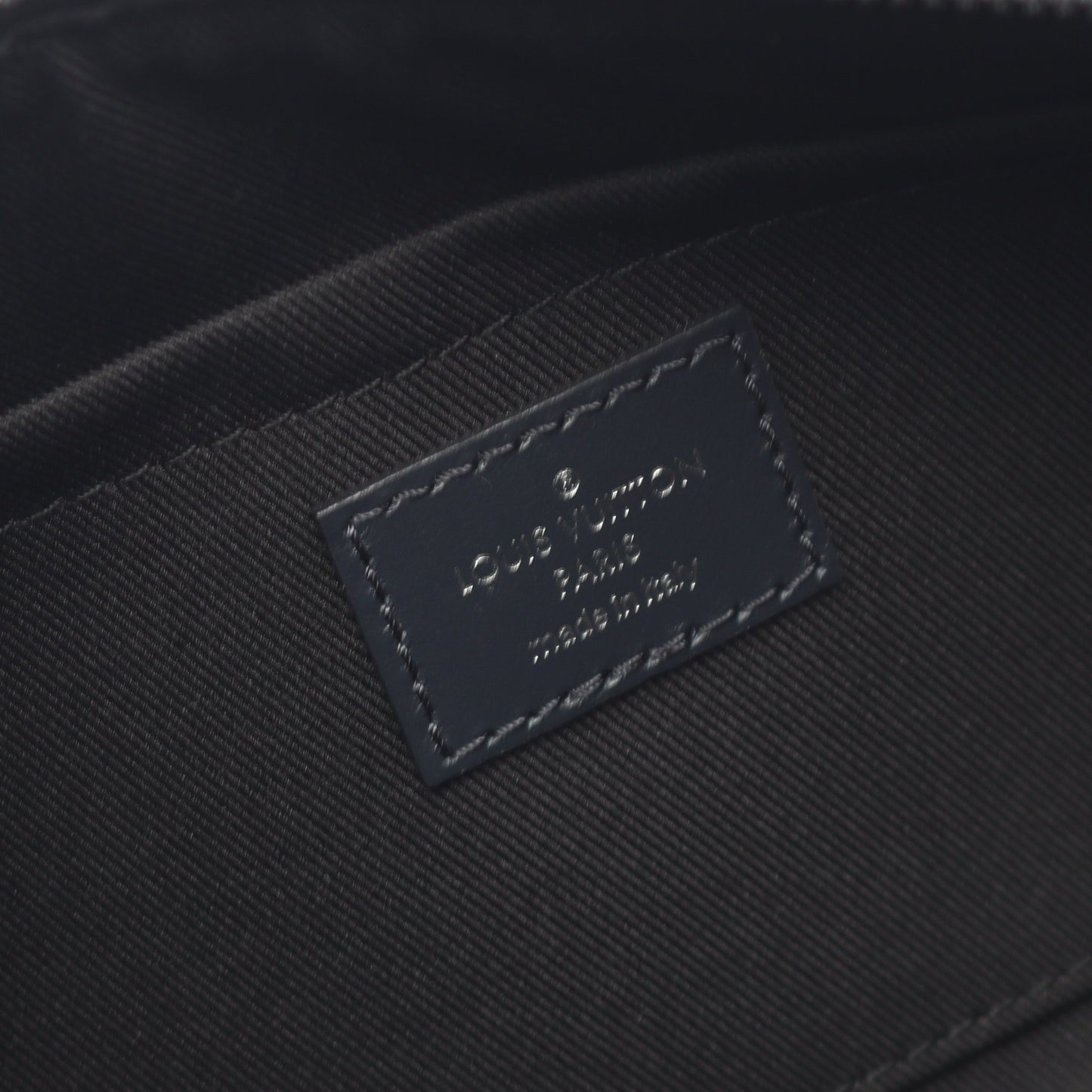 ソフト ポロションPM ダミエラッシュ ハンドバッグ レザー ブルー ブラック 2WAY ルイヴィトン バッグ LOUIS VUITTON