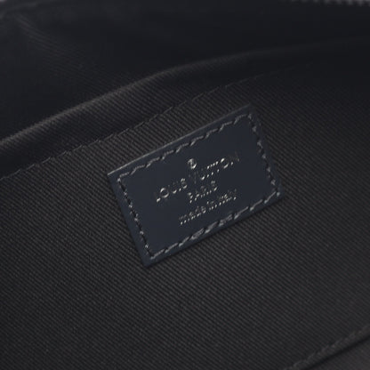 ソフト ポロションPM ダミエラッシュ ハンドバッグ レザー ブルー ブラック 2WAY ルイヴィトン バッグ LOUIS VUITTON