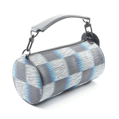 ソフト ポロションPM ダミエラッシュ ハンドバッグ レザー ブルー ブラック 2WAY ルイヴィトン バッグ LOUIS VUITTON