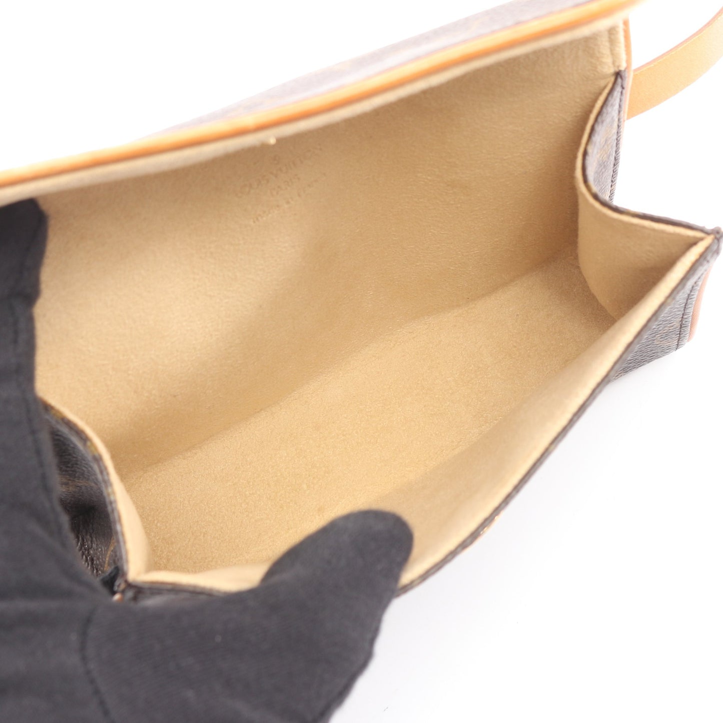 ポシェットフロランティーヌ モノグラム ボディバッグ ウエストバッグ PVC レザー ブラウン ブトンプレッション(XS)付き ルイヴィトン バッグ LOUIS VUITTON