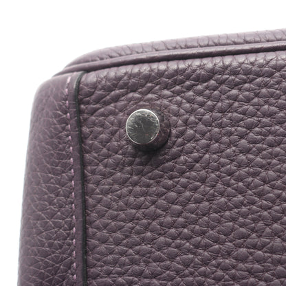 リンディ26 ショルダーバッグ トリヨンクレマンス ダークパープル シルバー金具 D刻印 エルメス バッグ HERMES