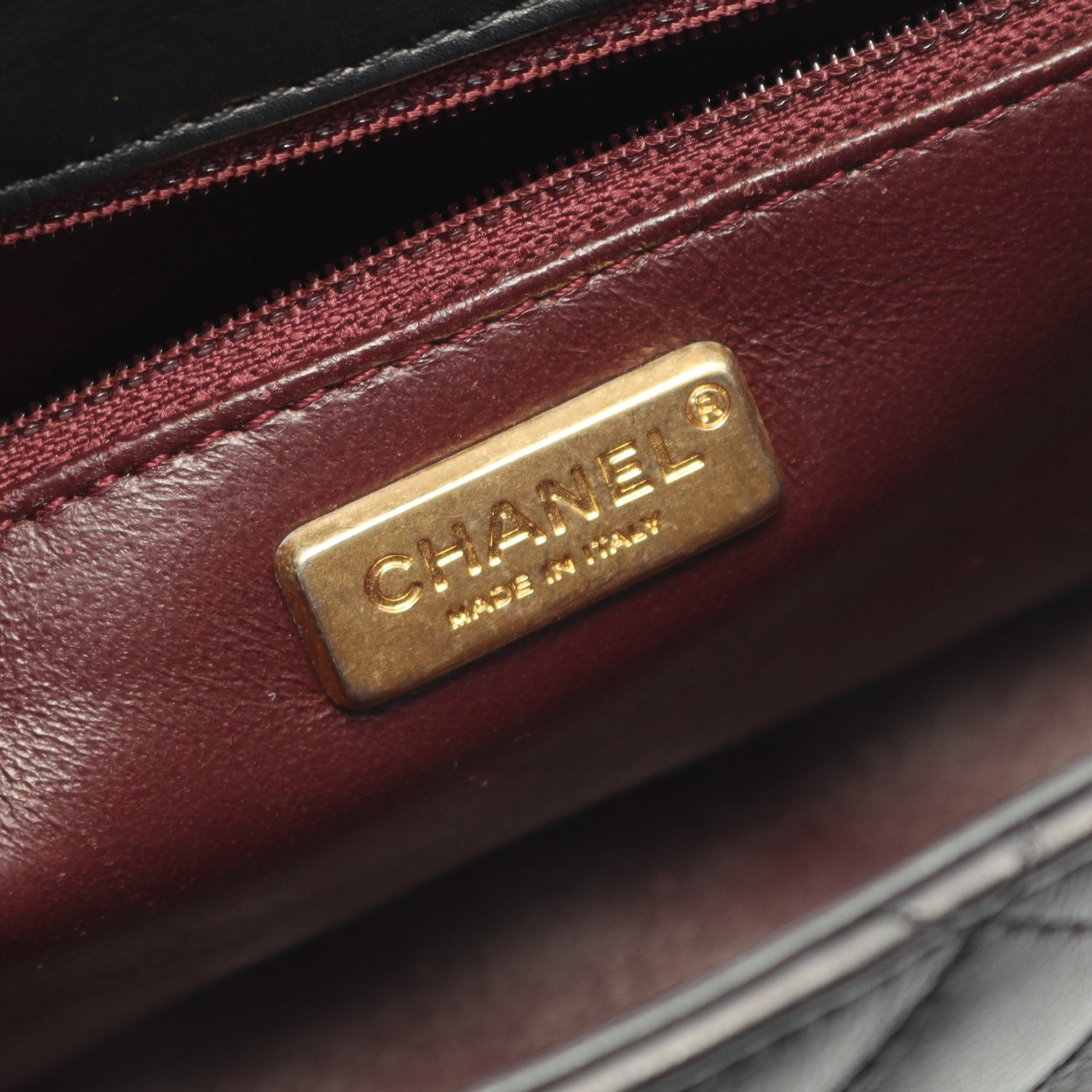 マトラッセ Wチェーンショルダーバッグ ラムスキン ブラック ゴールド金具 シャネル バッグ CHANEL