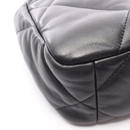 19 ディズヌフ マトラッセ チェーンショルダーバッグ レザー ブラック コンビ金具 2WAY シャネル バッグ CHANEL