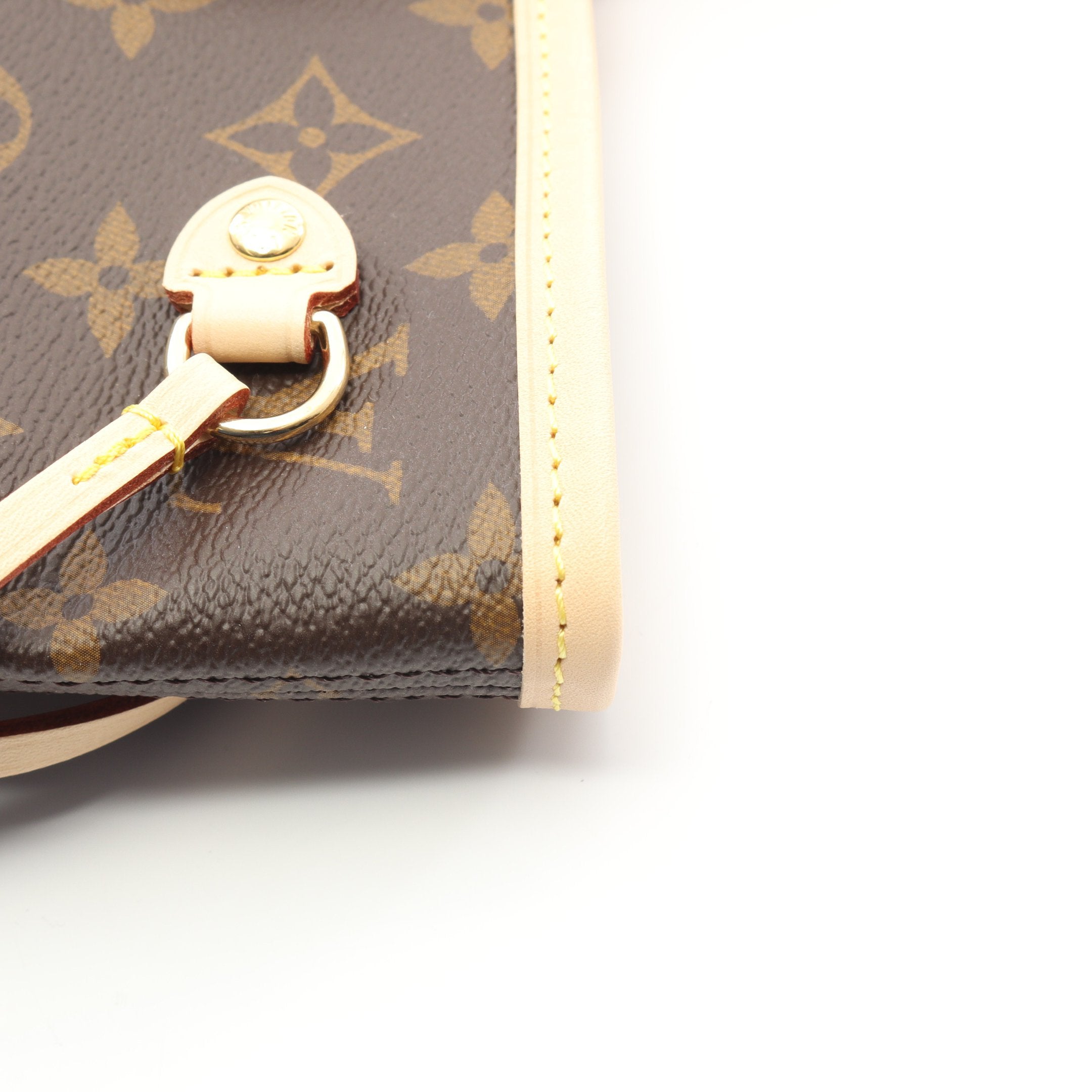 ネヴァーフルPM モノグラム ハンドバッグ トートバッグ PVC レザー