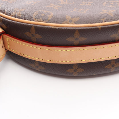 クロワッサン モノグラム ショルダーバッグ PVC レザー ブラウン ルイヴィトン バッグ LOUIS VUITTON