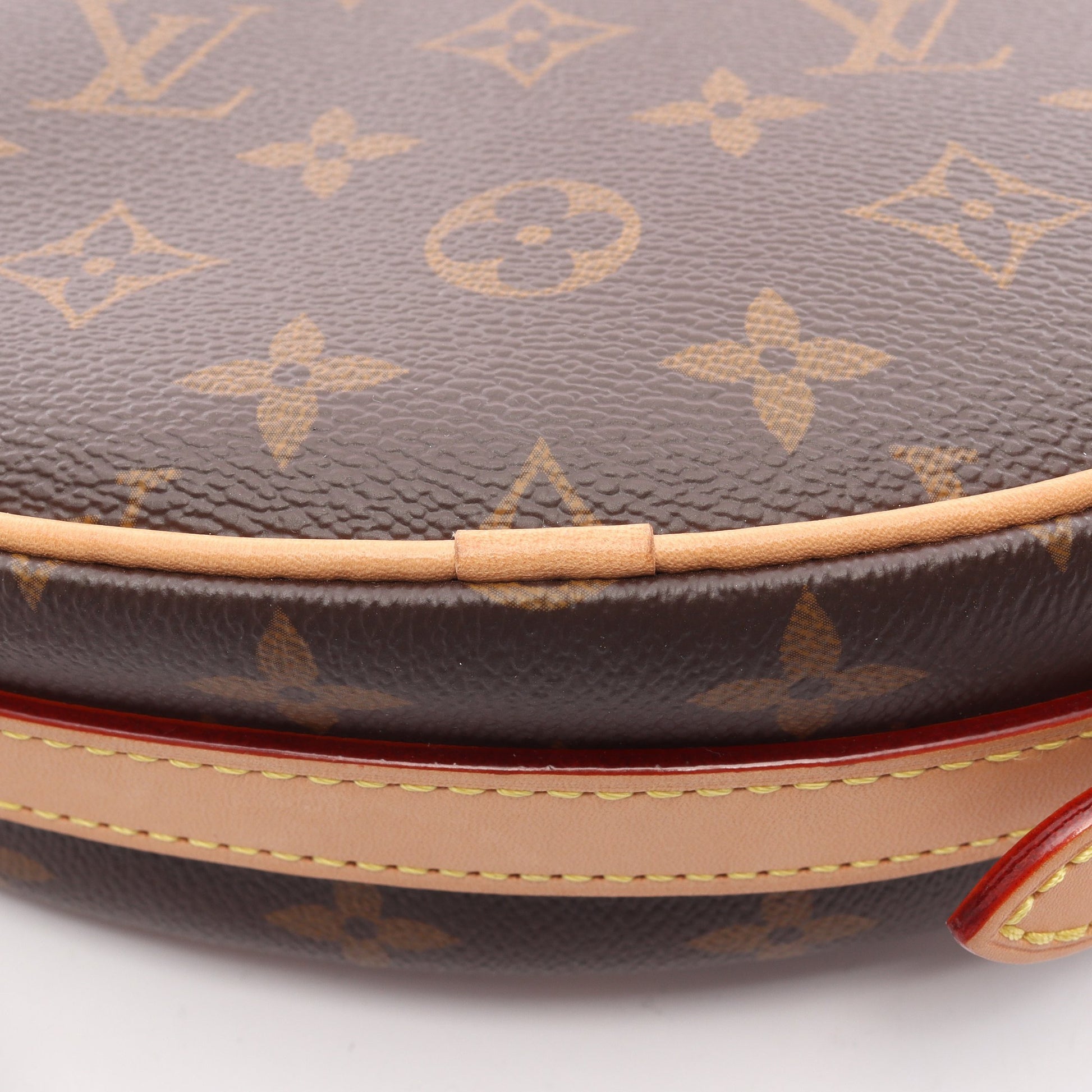 クロワッサン モノグラム ショルダーバッグ PVC レザー ブラウン ルイヴィトン バッグ LOUIS VUITTON