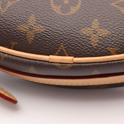 クロワッサン モノグラム ショルダーバッグ PVC レザー ブラウン ルイヴィトン バッグ LOUIS VUITTON