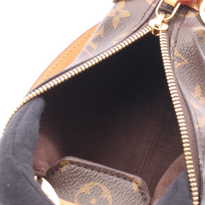 サイドトランクPM モノグラム ハンドバッグ PVC レザー ブラウン 2WAY ルイヴィトン バッグ LOUIS VUITTON
