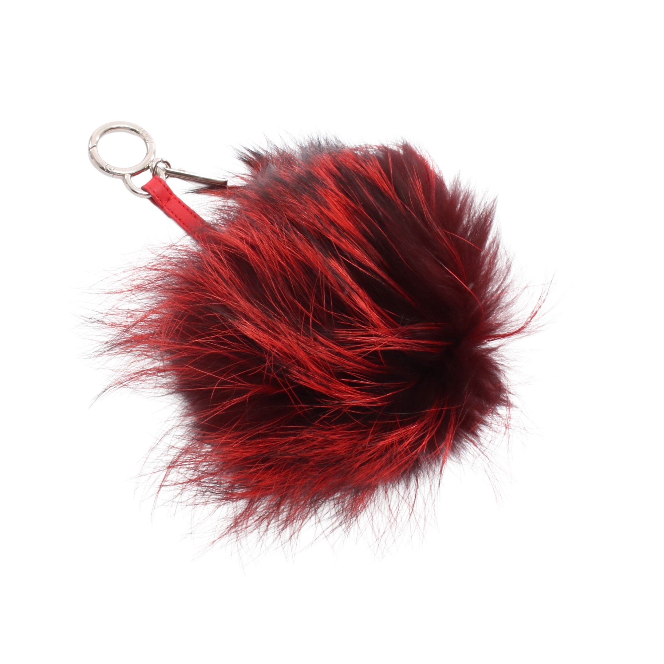 バッグバグズ モンスター バッグチャーム ファー レザー レッド