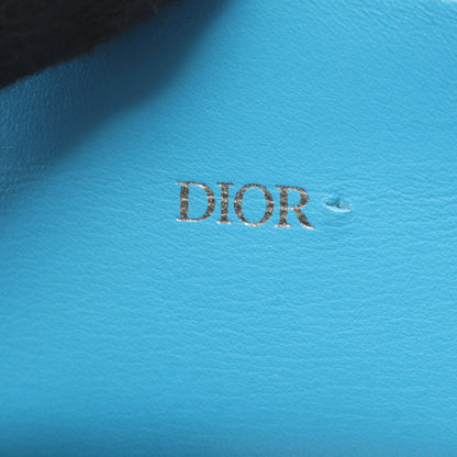 サドル AirPods Proケース イヤホンケース レザー ブルー クリスチャンディオール 財布・小物 Christian Dior