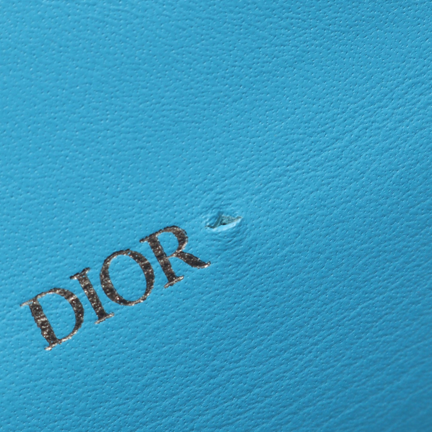 サドル AirPods Proケース イヤホンケース レザー ブルー クリスチャンディオール 財布・小物 Christian Dior