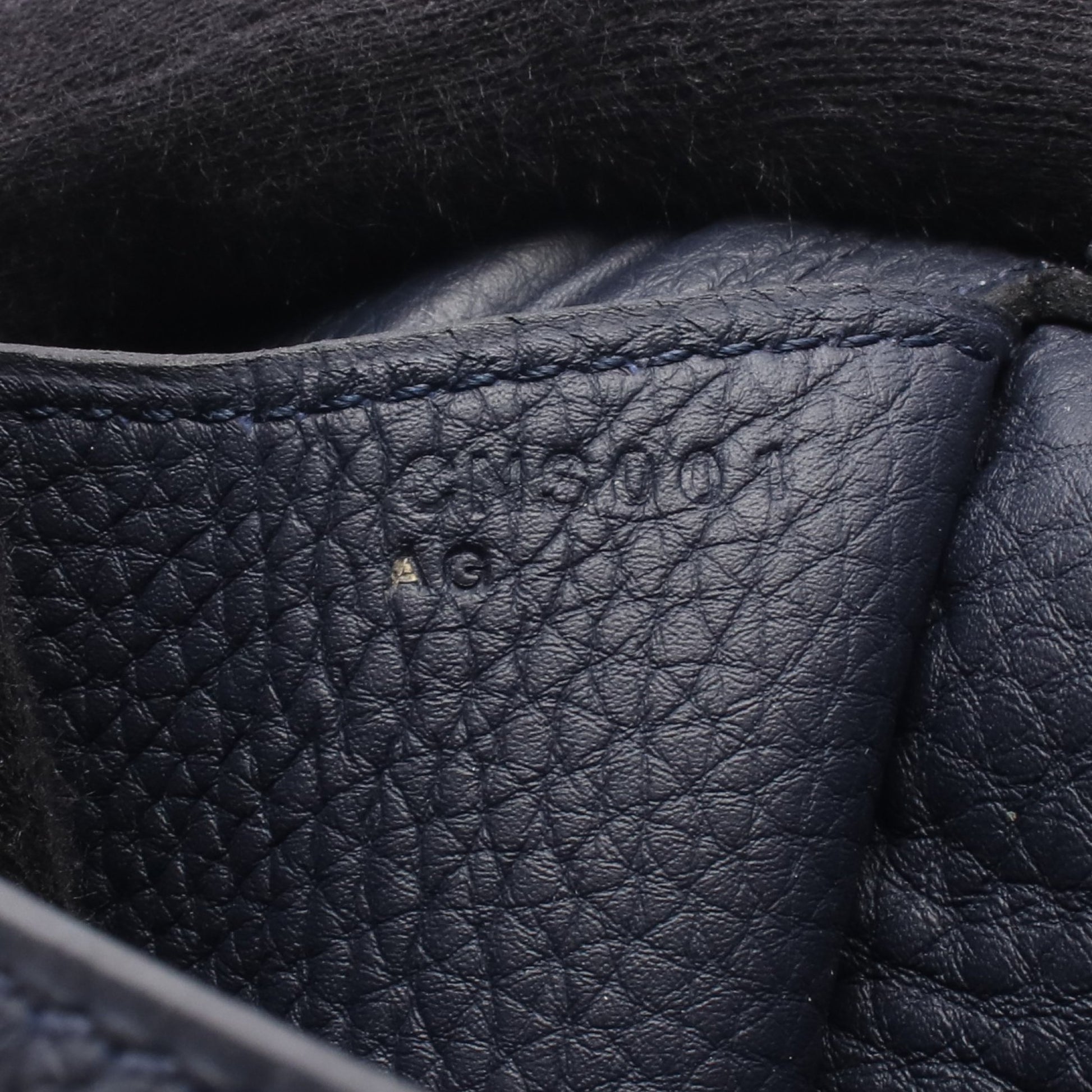 ワラゴキャビン35 ブルーニュイ ハンドバッグ トゴ ネイビー シルバー金具 C刻印 エルメス バッグ HERMES