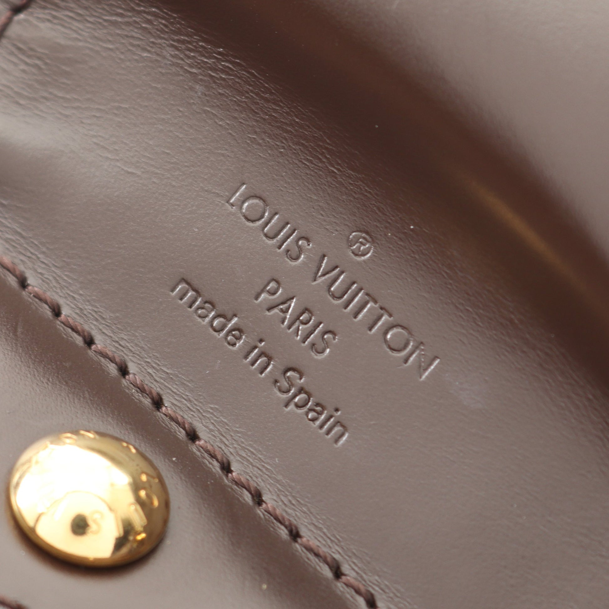 システィナGM ダミエエベヌ ハンドバッグ PVC レザー ブラウン ルイヴィトン バッグ LOUIS VUITTON