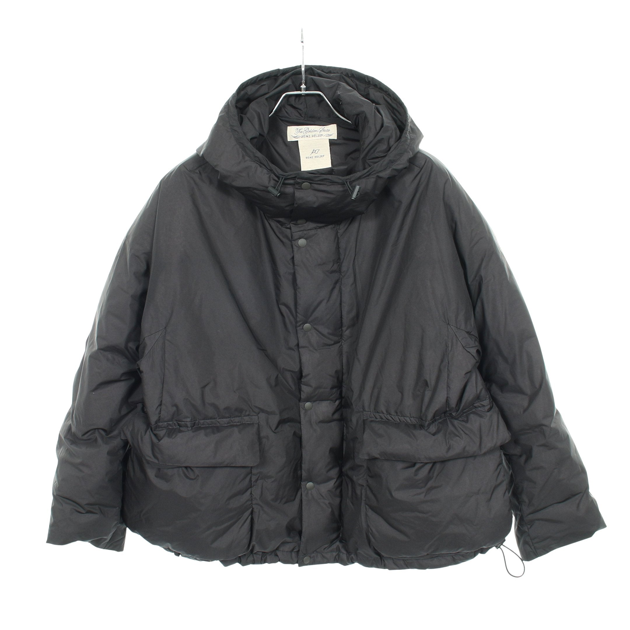 ダウンジャケット ナイロン ブラック Chaos別注 レミレリーフ – RECLO