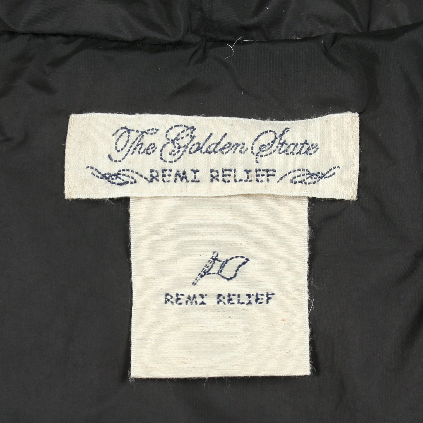 ダウンジャケット ナイロン ブラック Chaos別注 レミレリーフ