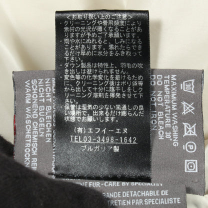 KAPPA ダウンコート ナイロン グレー フード付き デュベティカ アウター DUVETICA