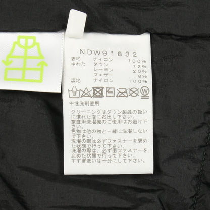 Aconcagua Jacket ダウンジャケット ナイロン ブラック ザノースフェイス