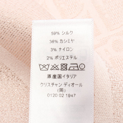 オブリーク スカーフ シルク カシミヤ ピンクベージュ クリスチャンディオール 財布・小物 Christian Dior