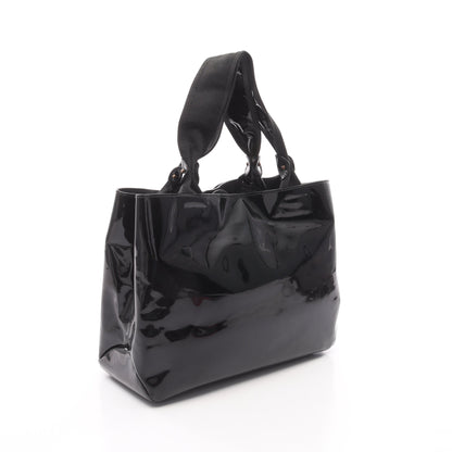 ヴァラリボン ハンドバッグ トートバッグ エナメルレザー ブラック サルヴァトーレフェラガモ バッグ Salvatore Ferragamo