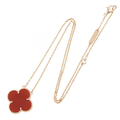 マジックアルハンブラ カーネリアン ネックレス ネックレス K18PG カーネリアン ピンクゴールド レッド ヴァンクリーフアンドアーペル アクセサリー Van Cleef & Arpels