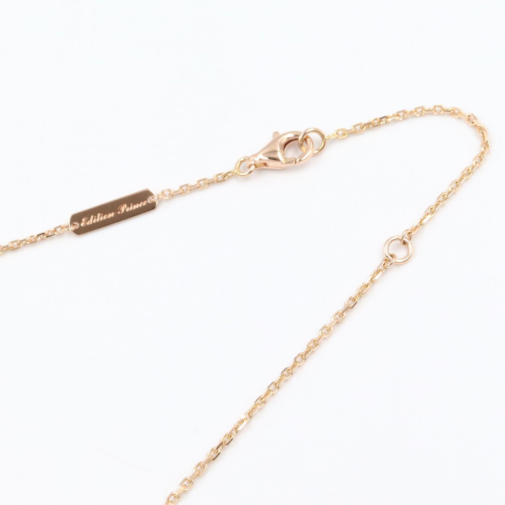 マジックアルハンブラ カーネリアン ネックレス ネックレス K18PG カーネリアン ピンクゴールド レッド ヴァンクリーフアンドアーペル アクセサリー Van Cleef & Arpels