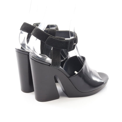 サンダル レザー スエード ブラック セリーヌ シューズ CELINE
