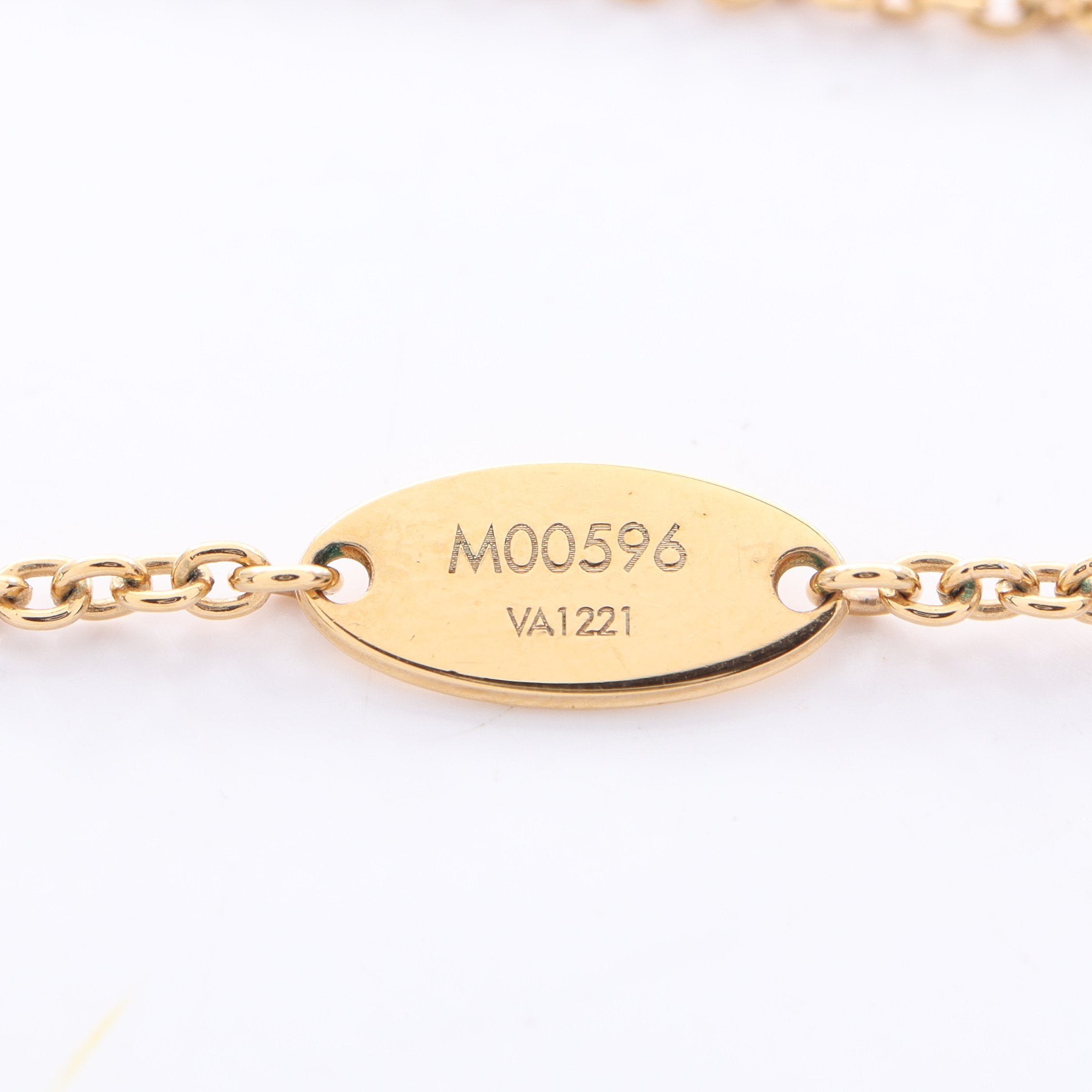 コリエ LV アイコニック ネックレス GP ラインストーン ゴールド