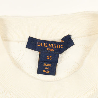モノグラム ニット ウール オフホワイト ルイヴィトン トップス LOUIS VUITTON