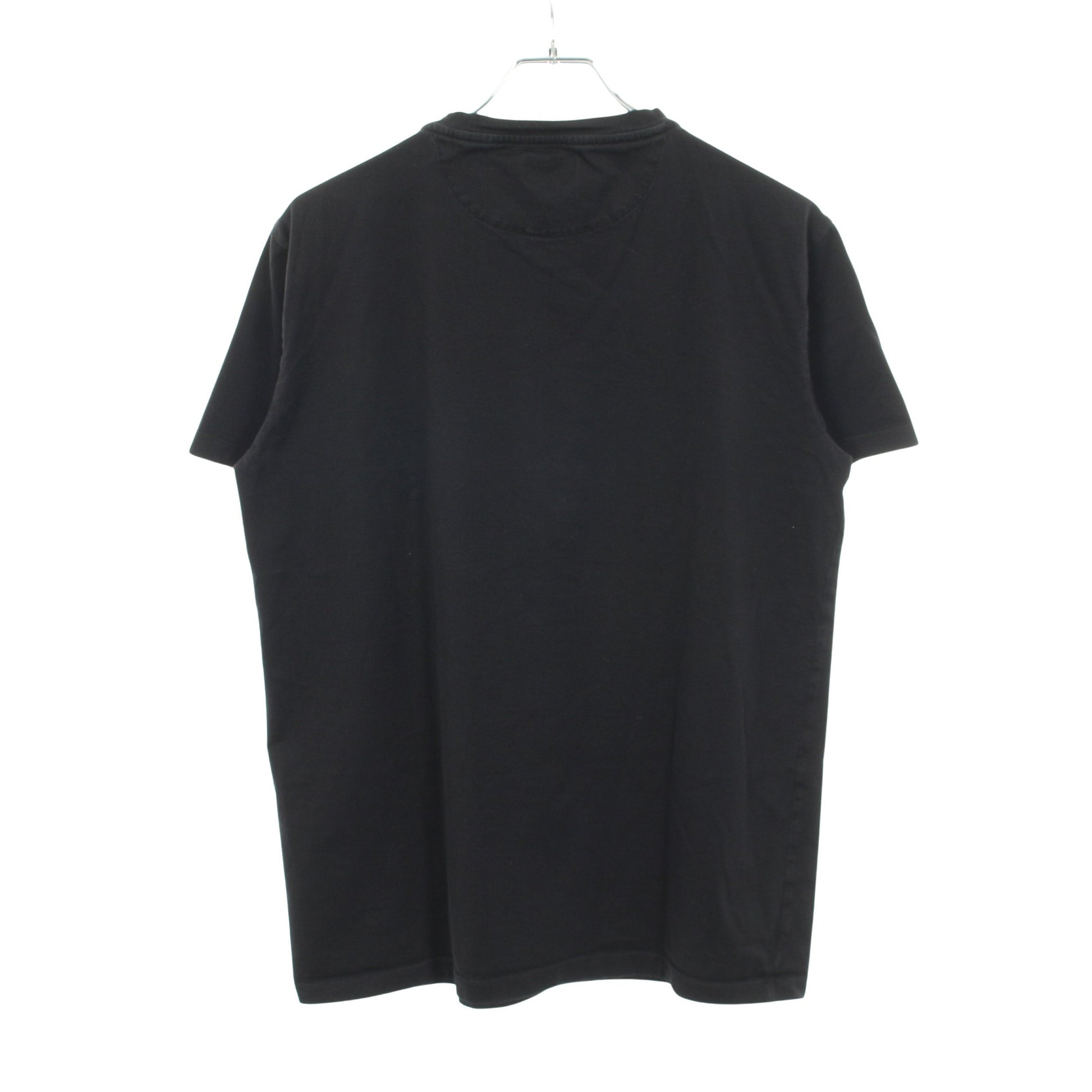 FFラビリンス エンブロイダリー 半袖Tシャツ コットン ブラック フェンディ トップス FENDI