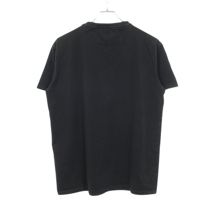 FFラビリンス エンブロイダリー 半袖Tシャツ コットン ブラック フェンディ トップス FENDI