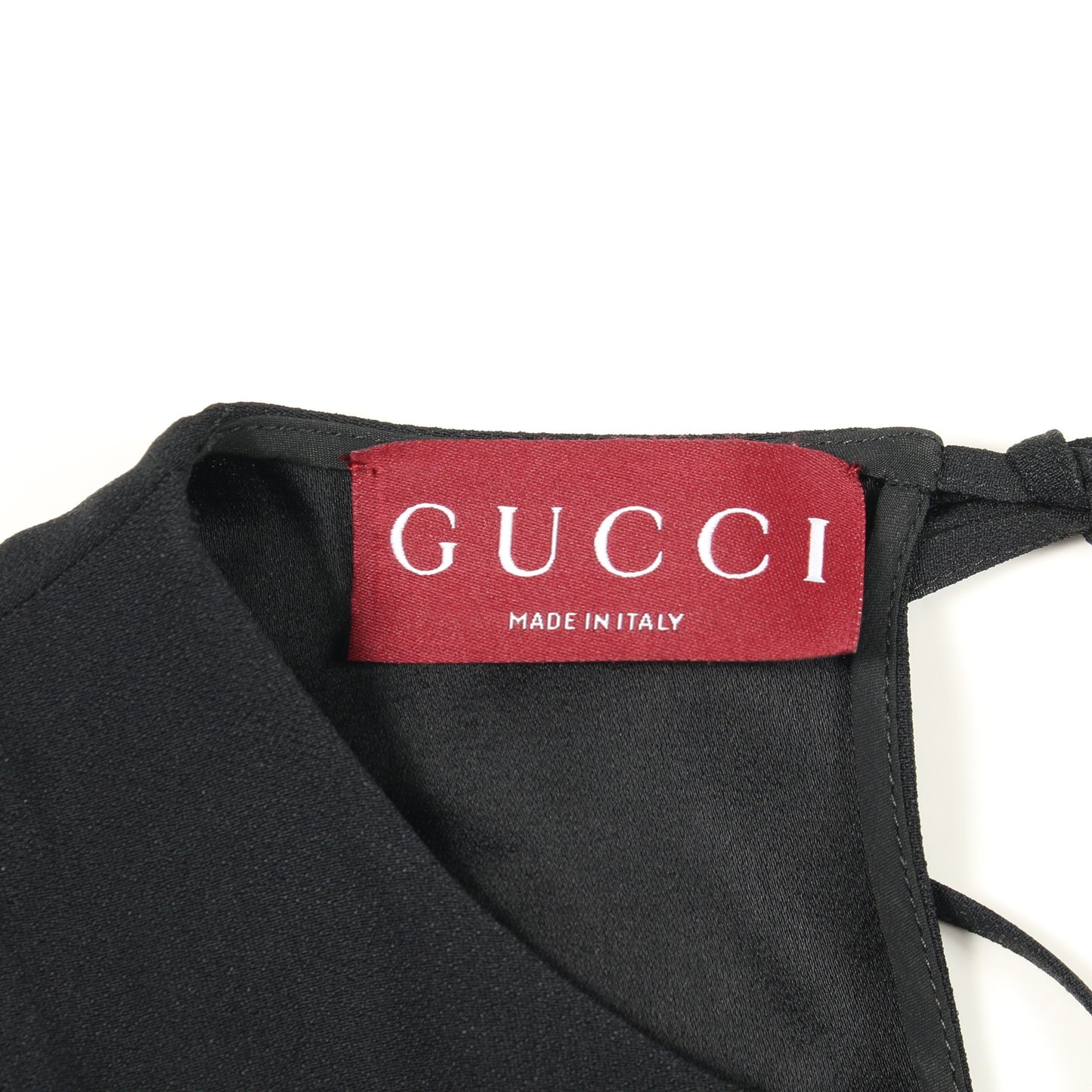 ワンピース 半袖 レーヨン ネイビー グッチ ワンピース GUCCI