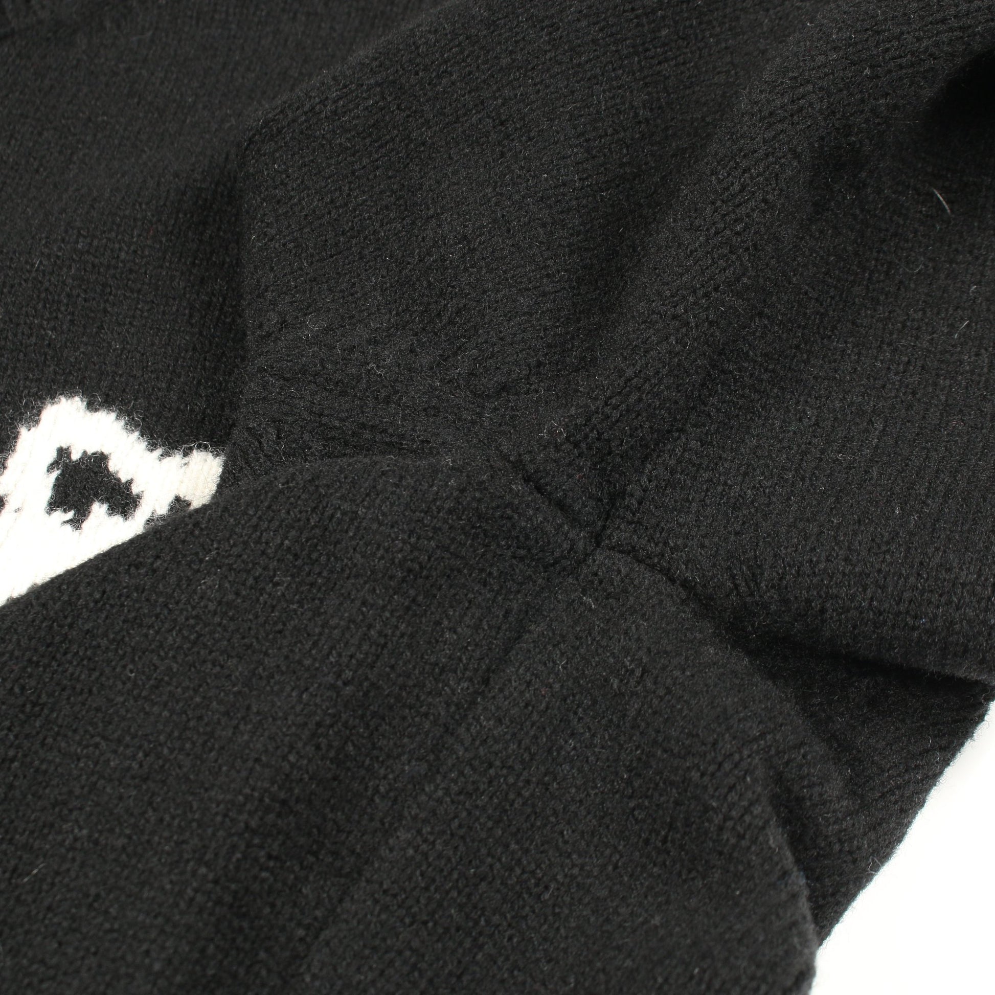 FOX HEAD ニット ハイネック ウール ブラック メゾンキツネ トップス MAISON KITSUNE