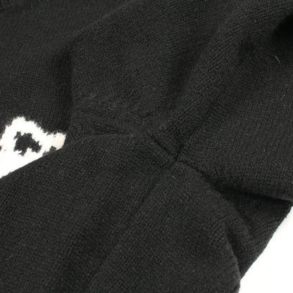 FOX HEAD ニット ハイネック ウール ブラック メゾンキツネ トップス MAISON KITSUNE
