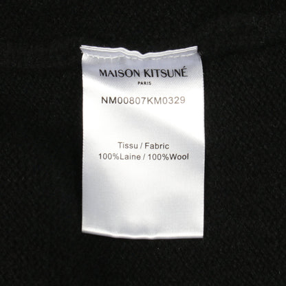 FOX HEAD ニット ハイネック ウール ブラック メゾンキツネ トップス MAISON KITSUNE