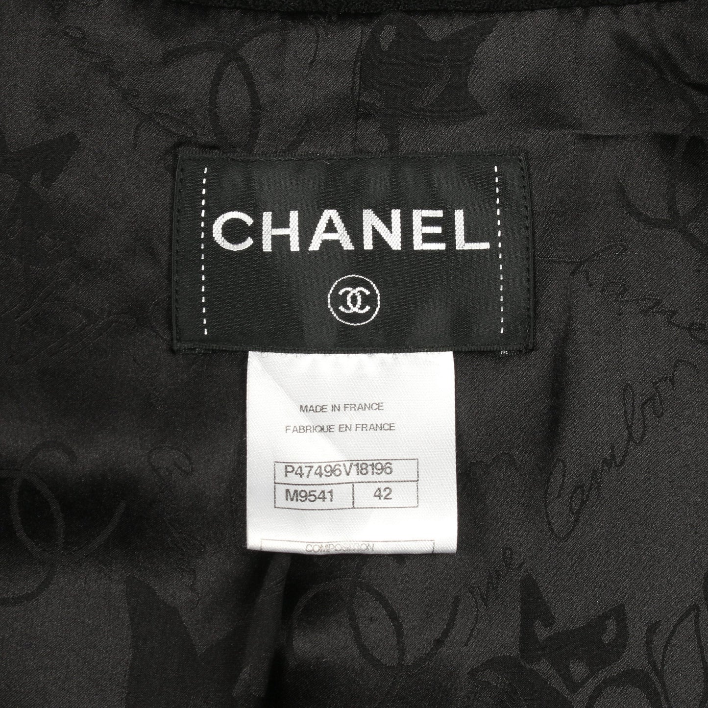 ココマークボタン ジャケット ウール ブラック シャネル アウター CHANEL