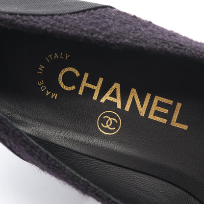 ココマーク パンプス ツイード ブラック シャネル シューズ CHANEL