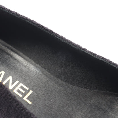 ココマーク パンプス ツイード ブラック シャネル シューズ CHANEL