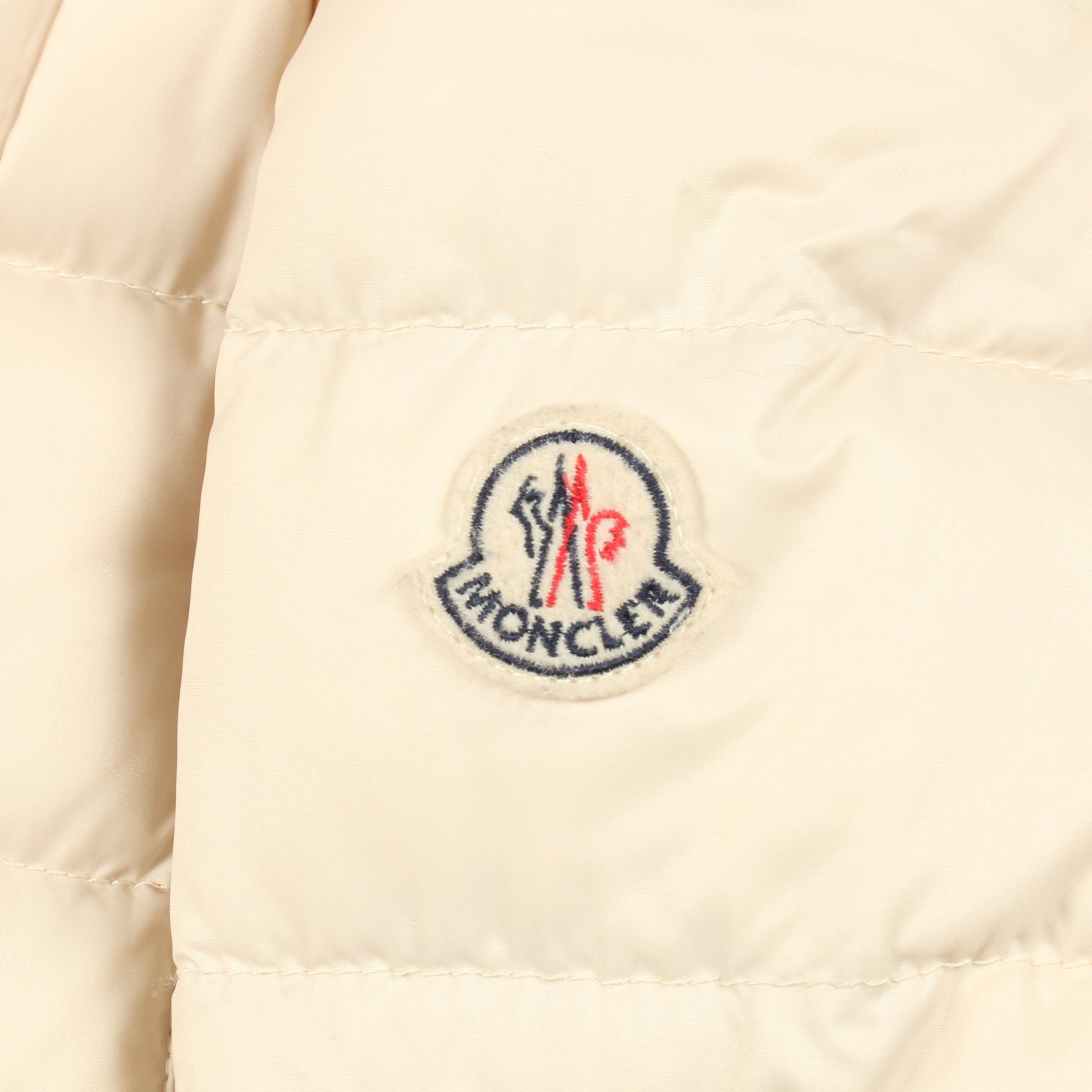 MESS メス ダウンジャケット ナイロン アイボリー フード付き モンクレール アウター MONCLER