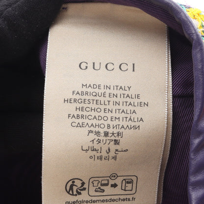 ツイード ベレー帽 帽子 ウール レッド マルチカラー グッチ 財布・小物 GUCCI