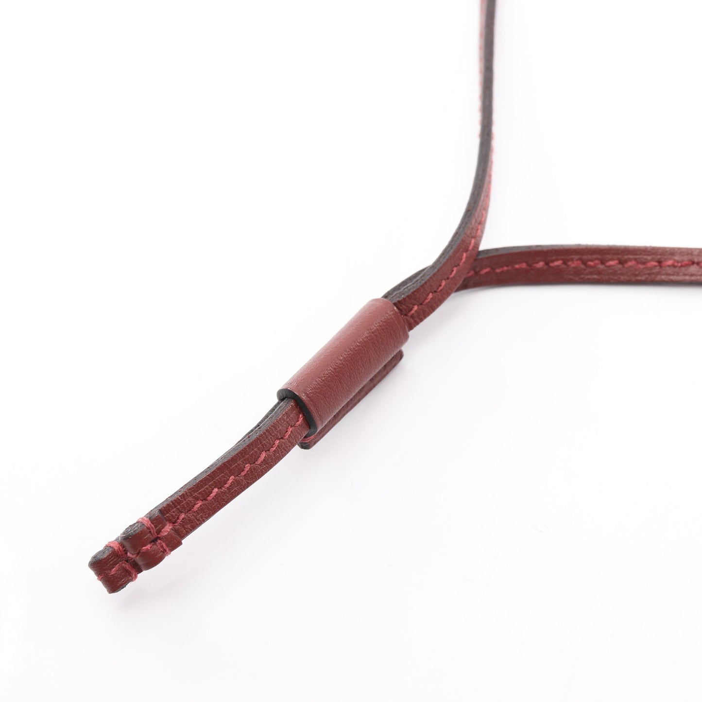 オーケリーGM ネックレス ヴォースイフト レッドブラウン Z刻印 エルメス アクセサリー HERMES