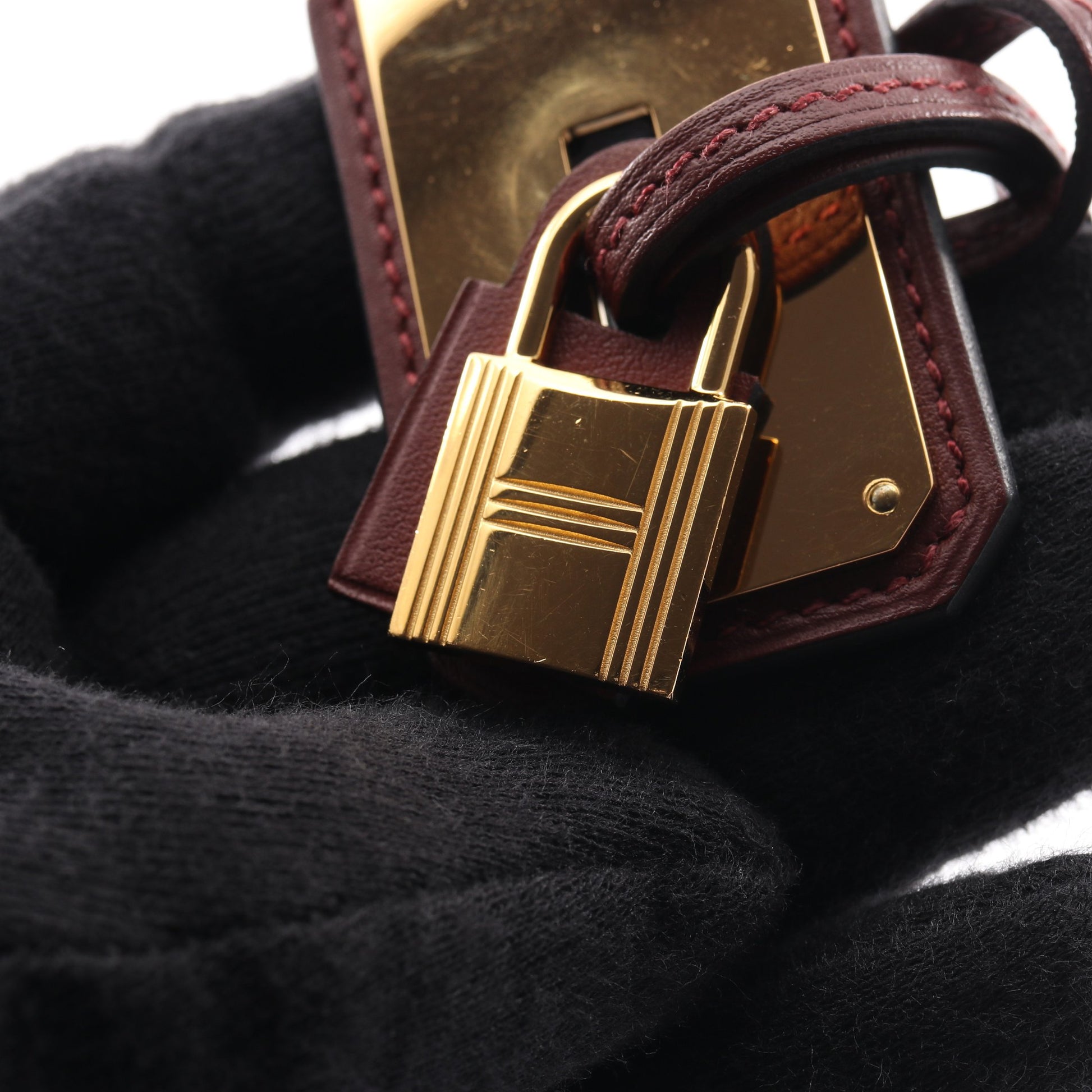 オーケリーGM ネックレス ヴォースイフト レッドブラウン Z刻印 エルメス アクセサリー HERMES