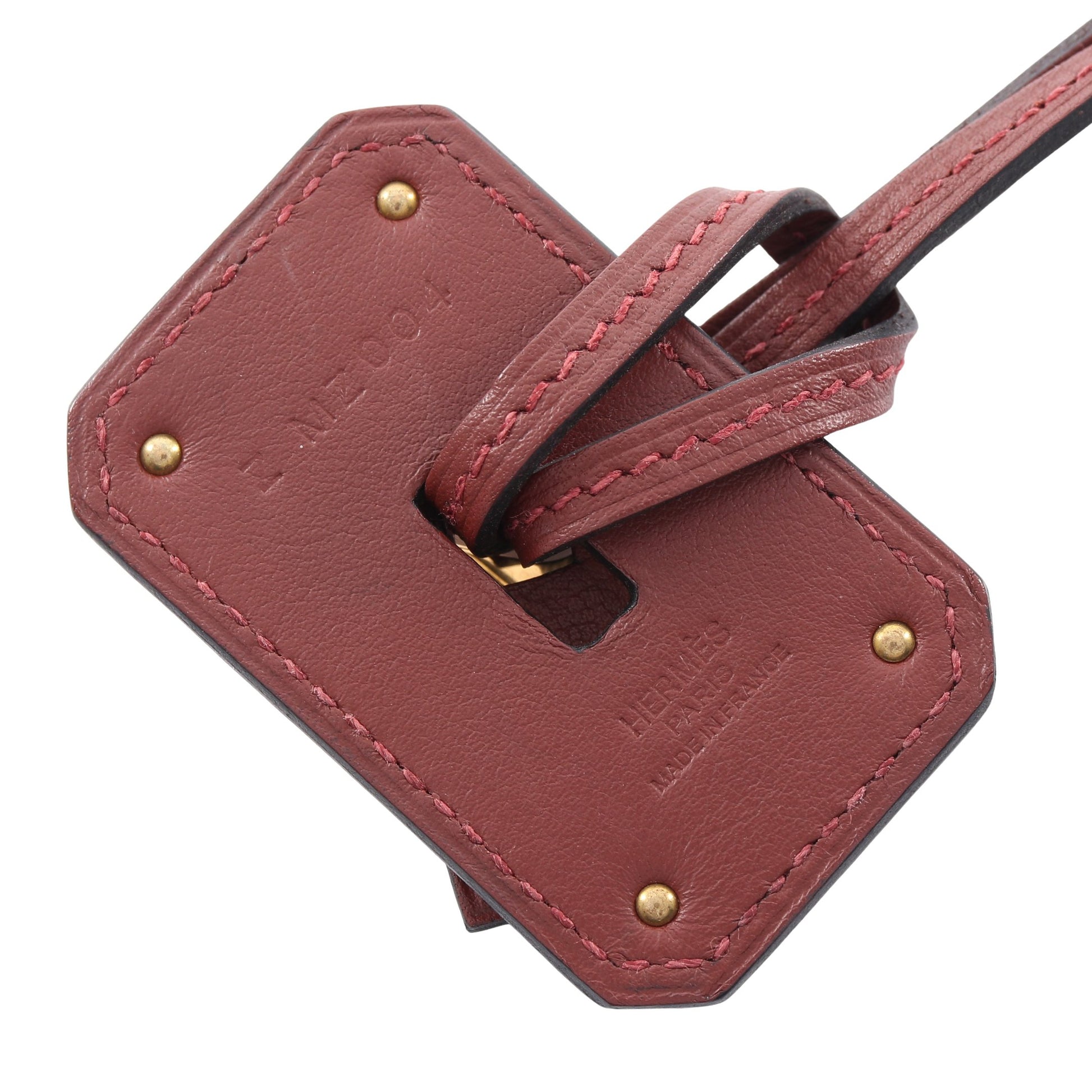 オーケリーGM ネックレス ヴォースイフト レッドブラウン Z刻印 エルメス アクセサリー HERMES