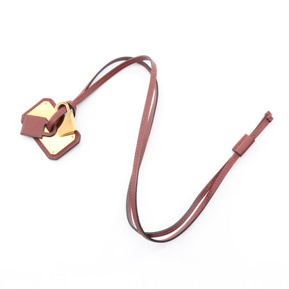 オーケリーGM ネックレス ヴォースイフト レッドブラウン Z刻印 エルメス アクセサリー HERMES