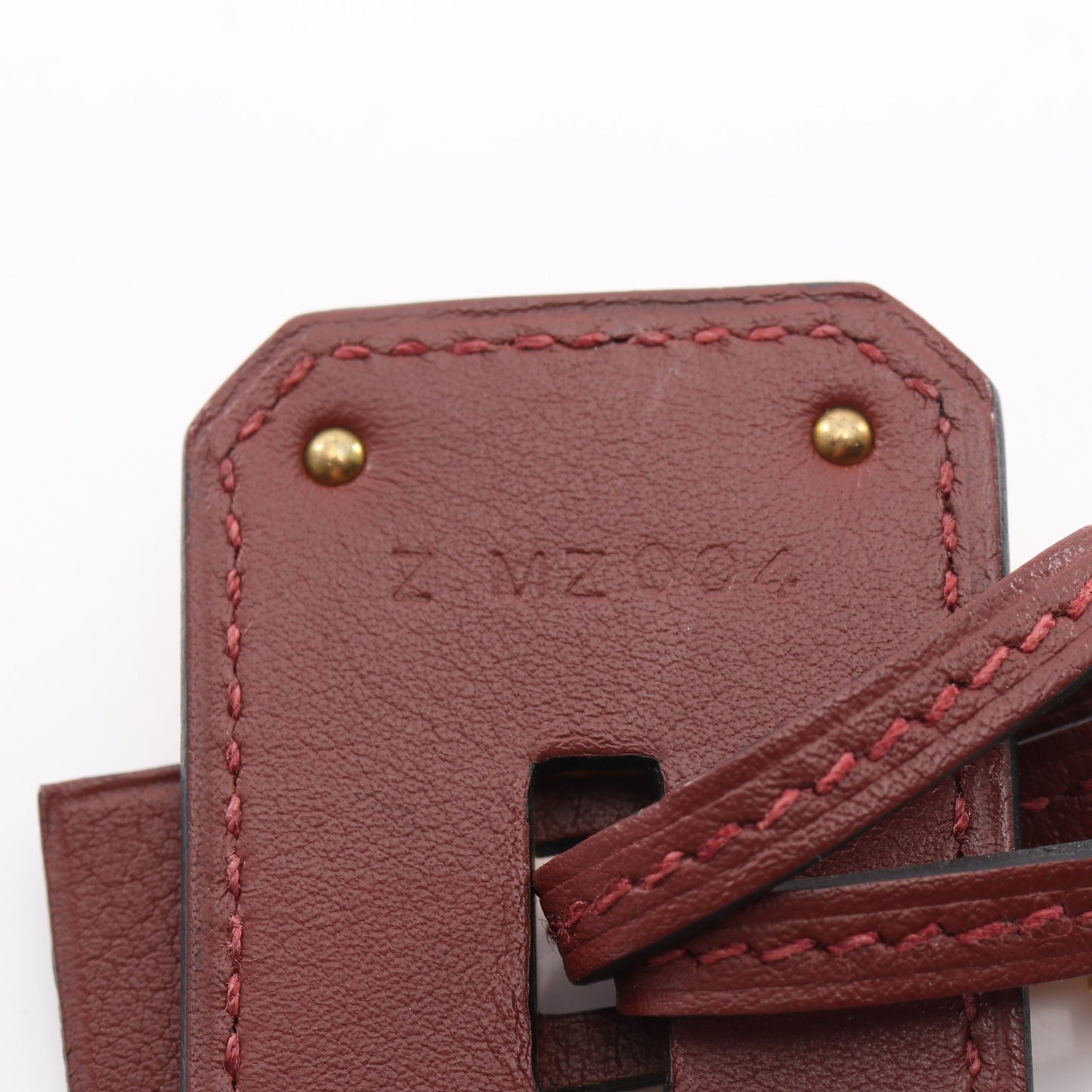 オーケリーGM ネックレス ヴォースイフト レッドブラウン Z刻印 エルメス アクセサリー HERMES
