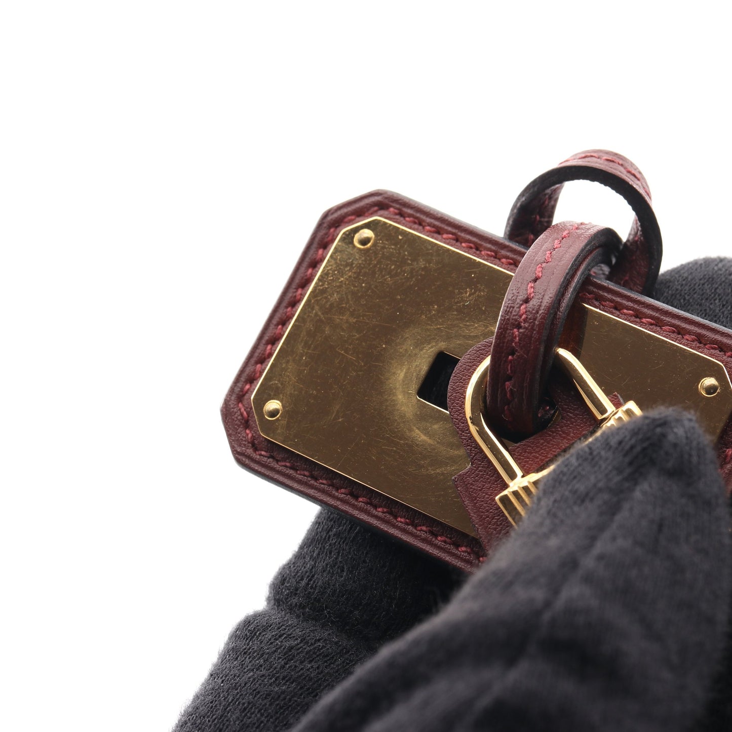 オーケリーGM ネックレス ヴォースイフト レッドブラウン Z刻印 エルメス アクセサリー HERMES