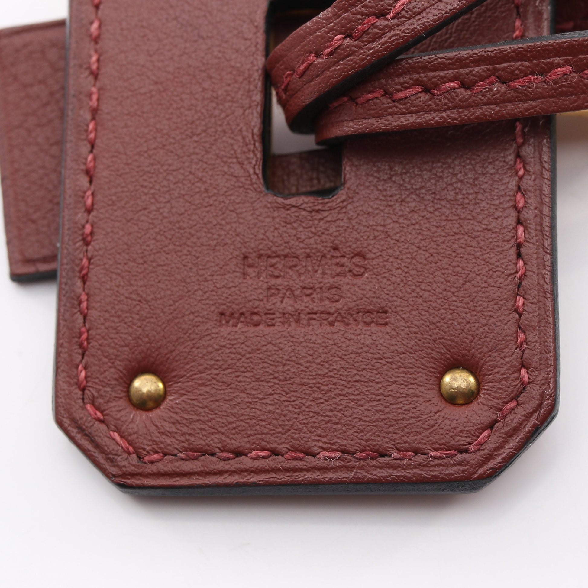 オーケリーGM ネックレス ヴォースイフト レッドブラウン Z刻印 エルメス アクセサリー HERMES