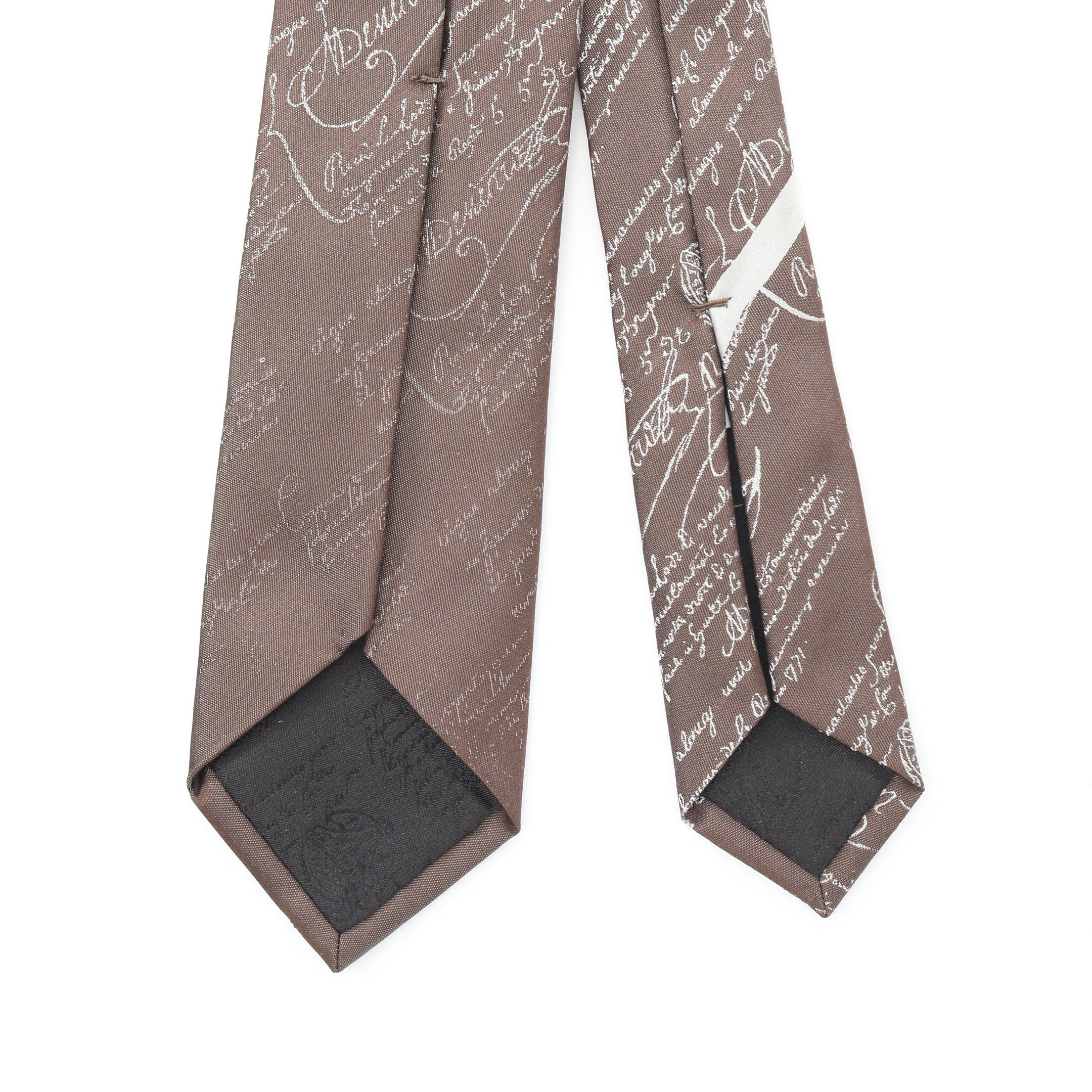 ネクタイ 総柄 シルク ブラウン ベルルッティ – RECLO