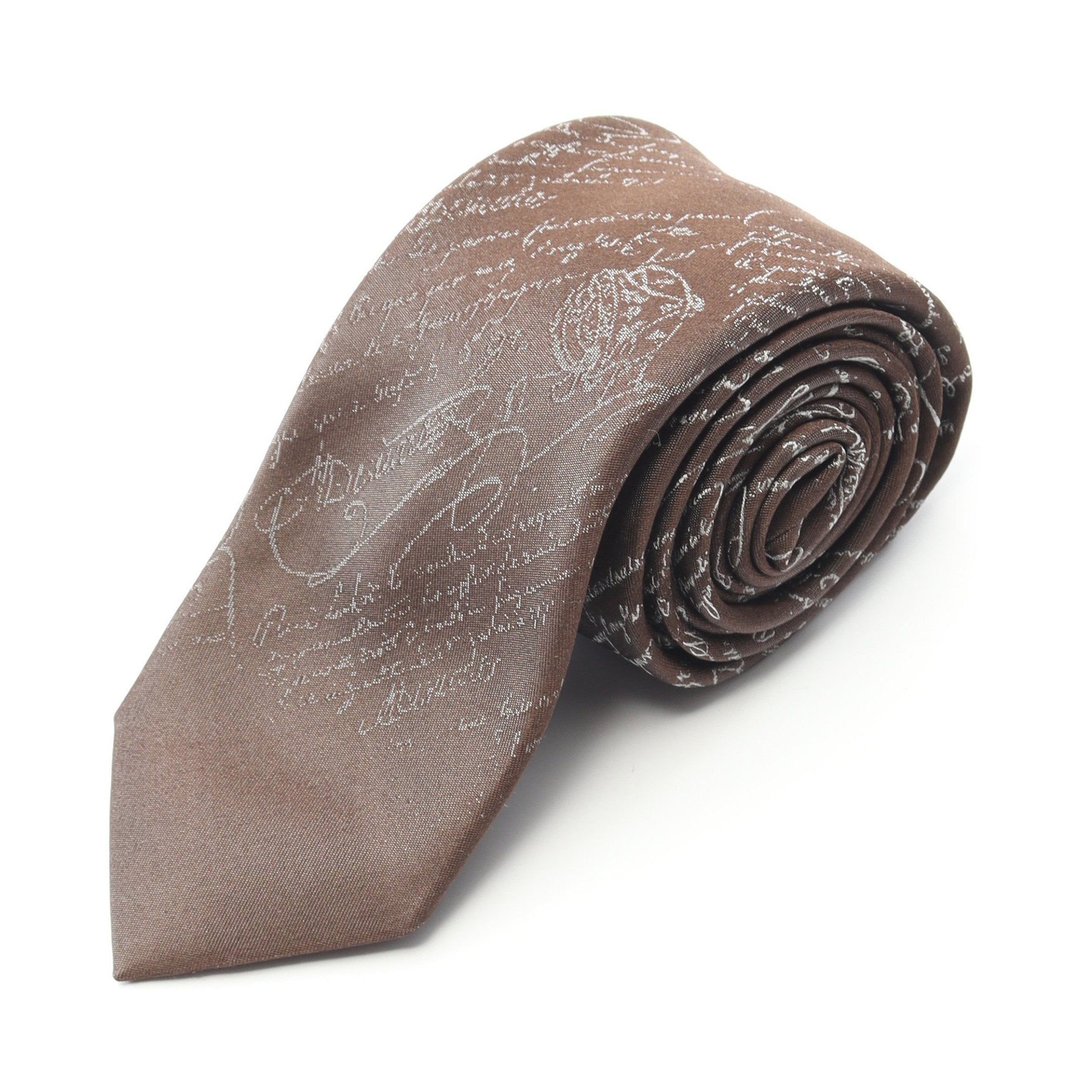 ネクタイ 総柄 シルク ブラウン ベルルッティ – RECLO