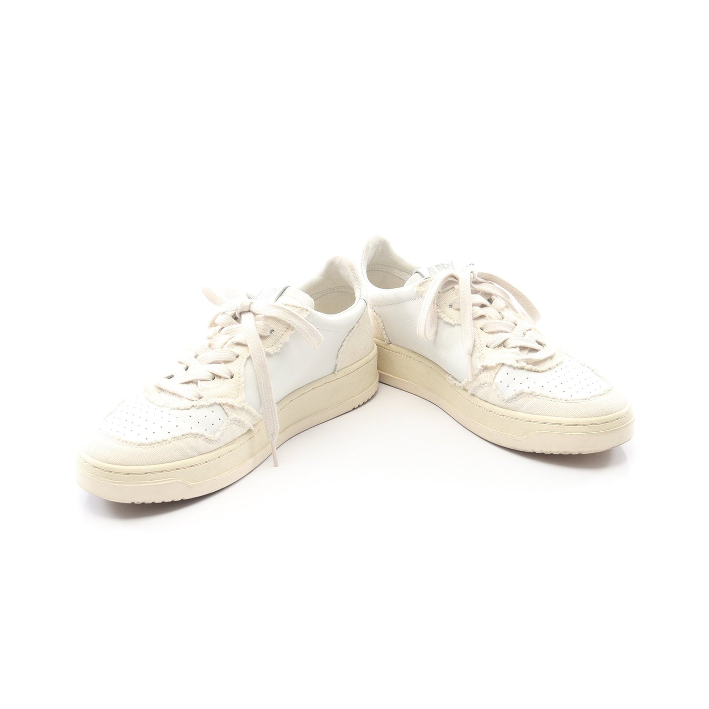 MEDALIST メダリスト ローカットスニーカー レザー キャンバス ホワイト オートリー